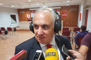 Alfonso García hablando en Carrusel.