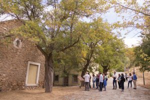 Participantes en el Fam Trip durante la visita.