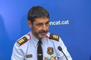 Josep Lluis Trapero, major de los Mossos.