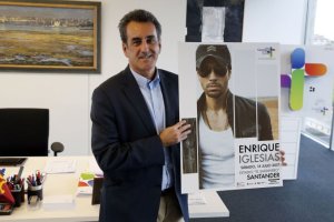 Francisco Martín presenta el cartel del concierto de Enrique Iglesias.