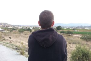 Joven acusado de hostigar a una familia por ser marroquíes (Foto cedida por Actualidad Almanzora).