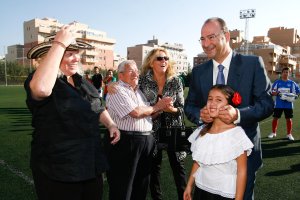 Yaddy González en la primera fiesta celebrada en el Complejo Tito Pedro.