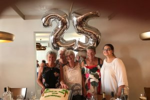 La asociación ha celebrado su 25 aniversario con la presencia de la alcaldesa de Turre.