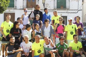 El podio final con los vencedores de una gran jornada.