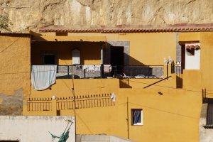 La ropa tendida, señal de que hay vida.