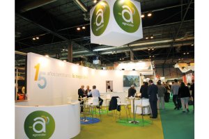 El stand de Agrocolor en la feria Fruit Attraction.