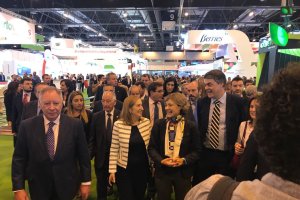 Representantes del Gobierno central en Fruit Attraction.