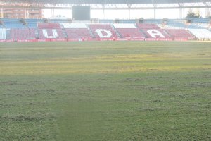 Estadio de los Juegos Mediterráneos, este martes.