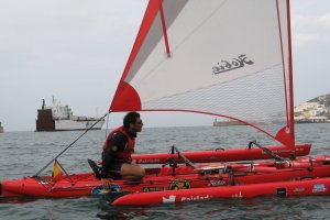 Taronjí durante la aventura que cuenta en Aislado.