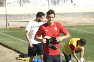 Pablo Caballero este miércoles en la Vega.