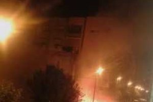 Nuevos actos vandálicos en la capital.