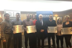 Directores de las cuatro academias acreditadas como Centro Preparador Premium