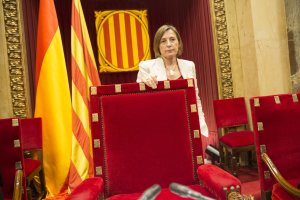 La presidenta del Parlament, Carme Forcadell.