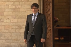 El expresident catalán, Carles Puigdemont