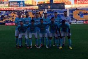 El once del CD El Ejido en Murcia.