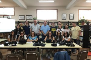 Participantes en el taller de Tíjola.