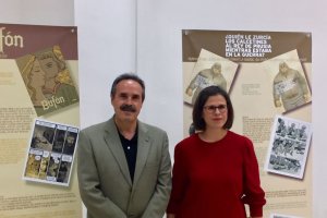 En la Villaespesa, Alfredo Valdivia y Paqui Cruz.