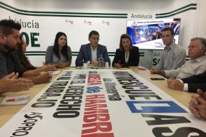 Parlamentarios del PSOE se entrevistan con representantes de Asoproal