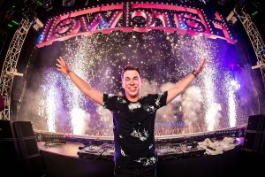El carismático DJ holandés Hardwell.