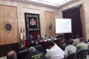 Reunión en la Subdelegación.