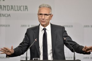 Miguel Ángel Vázquez, consejero de Cultura de la Junta de Andalucía.