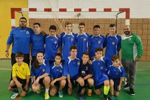 La selección infantil.