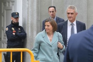 La presidenta del Parlamento catalán, Carme Forcadel.