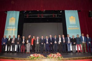 Foto de familia de los VI Premios del Andarax