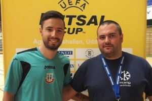 Paquito y Luis Cruz en la Champions.