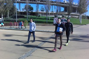 Fran Fernández saliendo al Anexo.