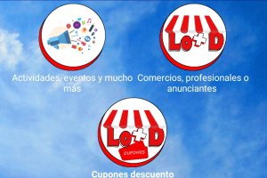 Captura de la pantalla inicial de la aplicación.