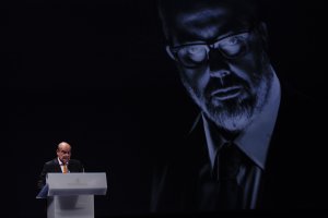 El actor y expresidente de la Academia del Cine, Antonio Resines, actuó como maestro de ceremonias de la gala.