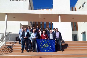 Foto del equipo del proyecto Deseacrop financiado por la Unión Europea.