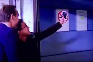 Julen Lopetegui antes de la ya famosa foto.