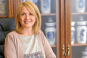 Pepita Ortega, presidenta del Colegio de Farmacéuticos.