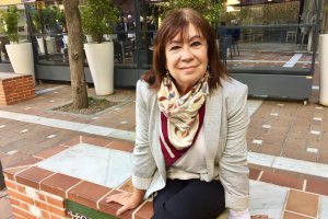 Cristina Narbona, ayer, fotografiada antes de la conferencia que dio a militantes socialistas.