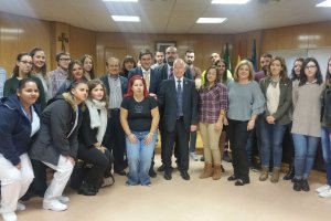 Últimos trabajadores incoporados al Ayuntamiento hace solo unos días, en el marco del plan Emple@Joven.