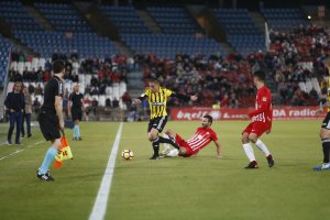 Motta en el partido con el Zaragoza.