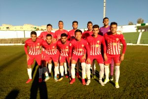 El once del filial en Antequera.