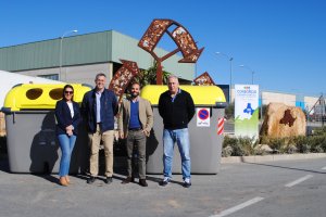 Presentación de los nuevos contenedores en la sede del Consorcio.