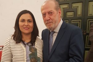 Yolanda Torres ha recibido el Premio Progreso de la FAMP.