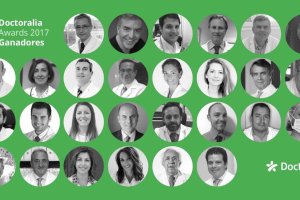 Médicos premiados en la cuarta edición de los Doctoralia Awards.