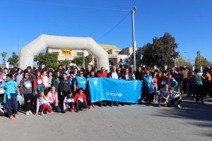 El alcalde de Huércal-Overa a la cabeza.