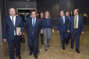 Susana Díaz, en un acto en Granada.