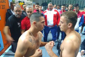 Listos para el gran combate.