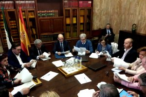 Reunión de José Miguel Herrero con el sector