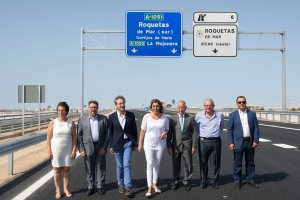 Díaz en la anterior visita a la provincia, a mediados de julio de este año.