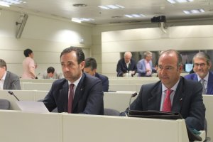 Luis Rogelio Rodríguez, a la derecha de la foto.