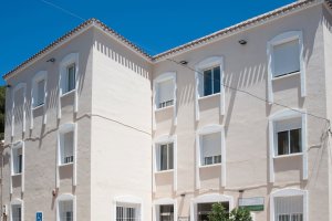 Residencia de Tíjola donde residía el donante de los inmuebles.