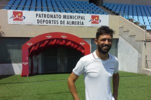 Molo en el Estadio de los Juegos Mediterráneos.